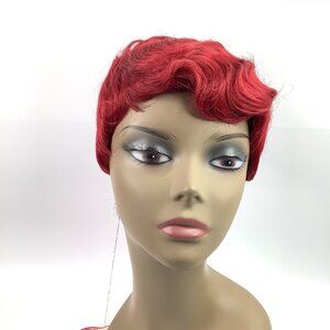 Outre Wigpop CALI Synthetic Full Wig Ruby Red Heat Resistant Pixie
